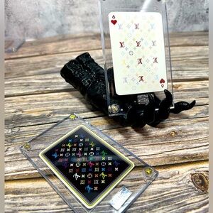 Louis Vuitton x Takashi Murakami Noir S/S 2003 Playing Card 6 Heart Ltd​​​